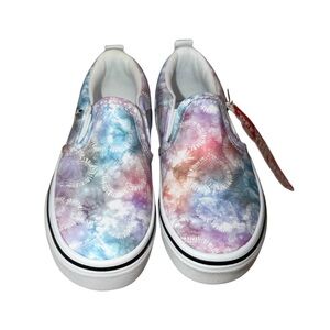 Vans Girls Slip On Tie-Dye Sneakers